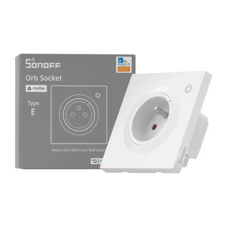 Sonoff WS01TPE-E WiFi Smart Wall Socket (Type E)